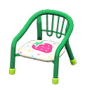 Baby Chair Green / Strawberry