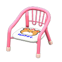 Baby Chair Pink / Bear