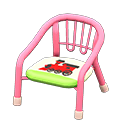 Baby Chair Pink / Train