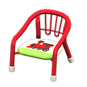 Baby Chair Red / Train