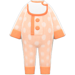 Baby Romper Baby orange