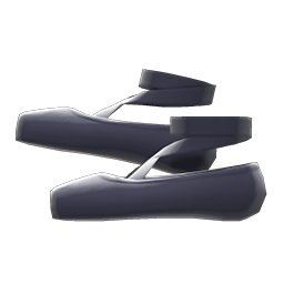 Animal Crossing Ballet Slippers|Black Image