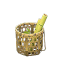 Animal Crossing Bamboo Basket|Dried bamboo Image