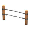 Animal Crossing Barbed-wire Fence Image