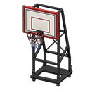 Animal Crossing Basketball Hoop|Black Image