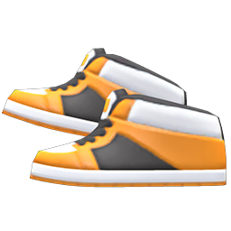 Basketball Shoes Orange