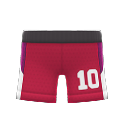 Basketball Shorts Red