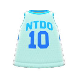 Basketball Tank Light blue