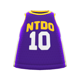 Basketball Tank Purple