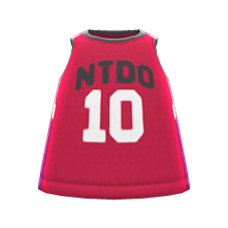 Basketball Tank Red