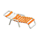 Beach Chair Orange