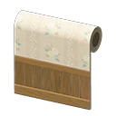 Animal Crossing Beige Blossoming Wall Image