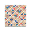 Animal Crossing Beige Desert-tile Flooring Image