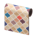 Animal Crossing Beige Desert-tile Wall Image