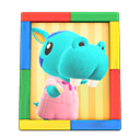 Animal Crossing Bertha's Photo|Colorful Image