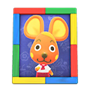 Animal Crossing Bettina's Photo|Colorful Image