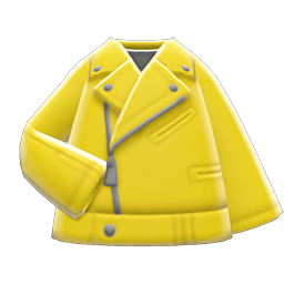 Biker Jacket Yellow