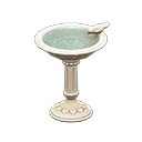 Birdbath White