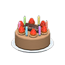 Animal Crossing Birthday Cake|Chocolate buttercream Image