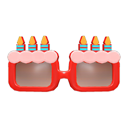 Birthday Shades Red