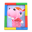 Animal Crossing Bitty's Photo|Colorful Image