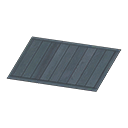 Animal Crossing Black Wooden-deck Rug Image