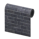  Black-Brick Wall