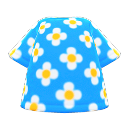 Animal Crossing Blossom Tee|Blue Image