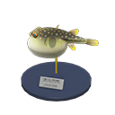 Animal Crossing Blowfish Model Image