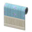 Animal Crossing Blue Blossoming Wall Image