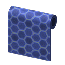 Animal Crossing Blue Honeycomb-tile Wall Image