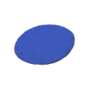 Animal Crossing Blue Medium Round Mat Image