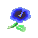 Animal Crossing Blue Pansies Image