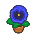 Animal Crossing Blue-pansy Plant Image