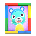 Animal Crossing Bluebear's Photo|Colorful Image