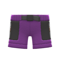 Boa Shorts Purple