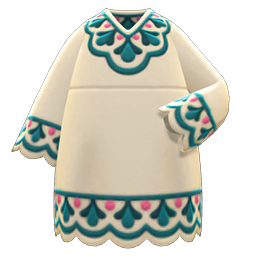 Animal Crossing Bohemian Tunic Dress|Green Image