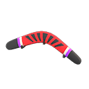 Boomerang Red & black