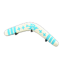 Boomerang White & blue