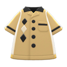 Animal Crossing Bowling Shirt|Beige Image