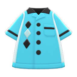 Bowling Shirt Light blue