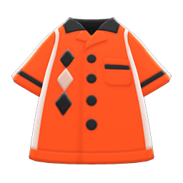 Bowling Shirt Orange