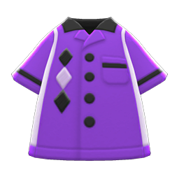 Bowling Shirt Purple