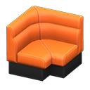 Box Corner Sofa Orange