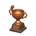 Animal Crossing Bronze Fish Trophy Image