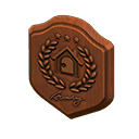 Animal Crossing Bronze HHA Plaque Image