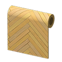 Animal Crossing Brown Herringbone Wall Image