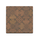Animal Crossing Brown Iron-parquet Flooring Image