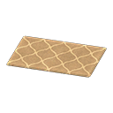 Animal Crossing Brown Kitchen Mat Image