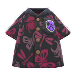 Animal Crossing Bug Aloha Shirt Image